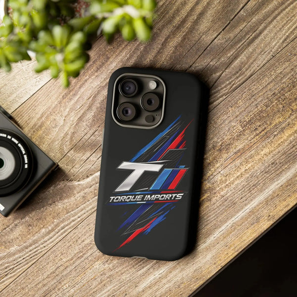 Tough Cases Phone Case — Torque Imports Racing Stripe Design Printify