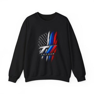 Torque American Flag Crewneck Sweatshirt