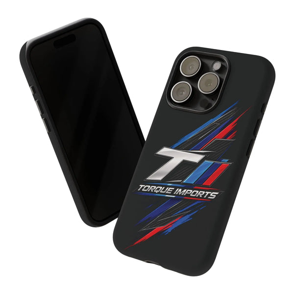 Tough Cases Phone Case — Torque Imports Racing Stripe Design Printify