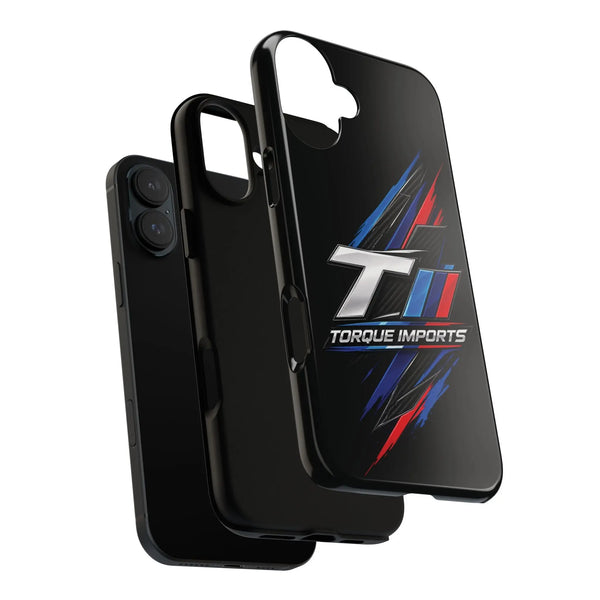 Tough Cases Phone Case — Torque Imports Racing Stripe Design Printify