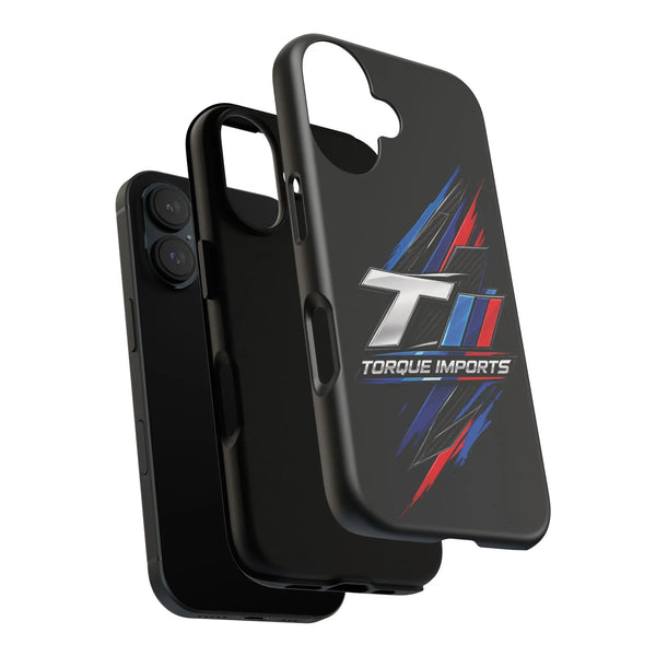 Tough Cases Phone Case — Torque Imports Racing Stripe Design Printify