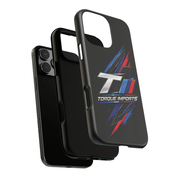 Tough Cases Phone Case — Torque Imports Racing Stripe Design Printify