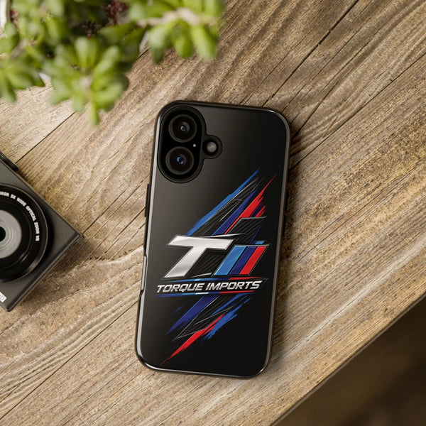 Tough Cases Phone Case — Torque Imports Racing Stripe Design Printify