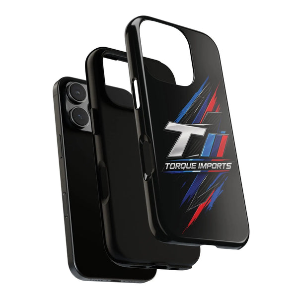 Tough Cases Phone Case — Torque Imports Racing Stripe Design Printify