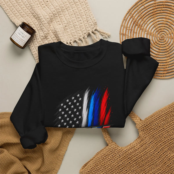 Torque American Flag Crewneck Sweatshirt