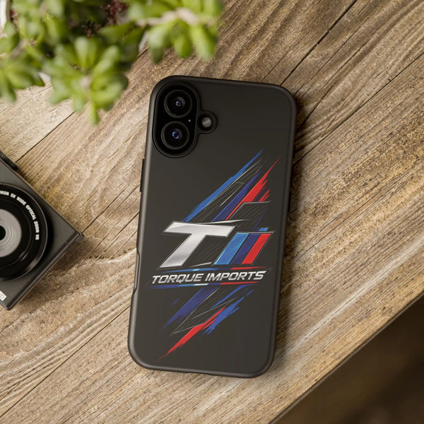 Tough Cases Phone Case — Torque Imports Racing Stripe Design Printify