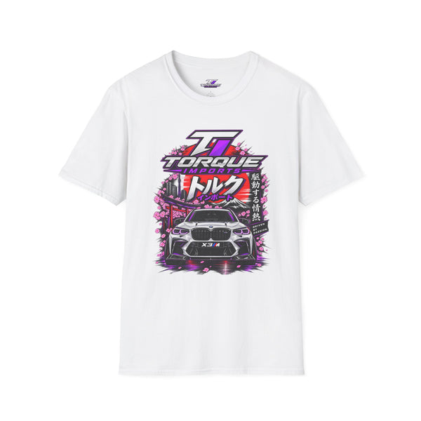 Torque Drift Car Tee — Japanese Retro Racing T-Shirt (トルク)