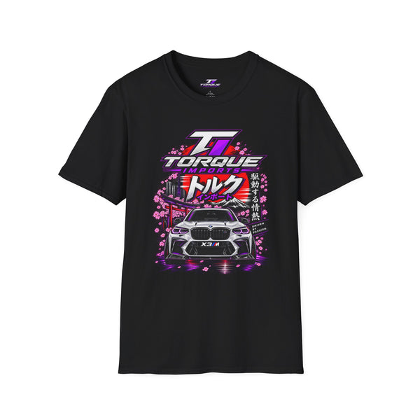 Torque Drift Car Tee — Japanese Retro Racing T-Shirt (トルク)