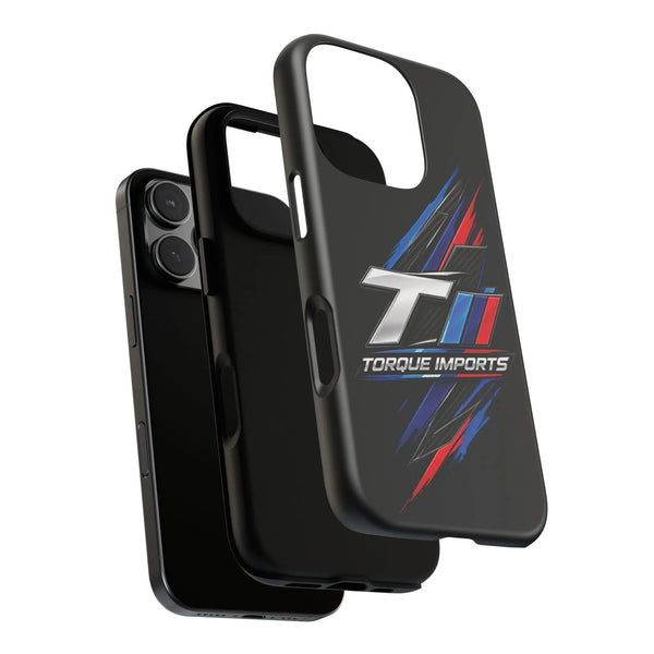 Tough Cases Phone Case — Torque Imports Racing Stripe Design Printify
