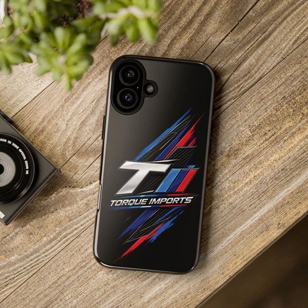 Tough Cases Phone Case — Torque Imports Racing Stripe Design Printify