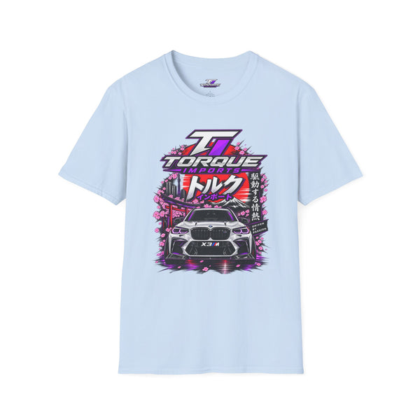 Torque Drift Car Tee — Japanese Retro Racing T-Shirt (トルク)