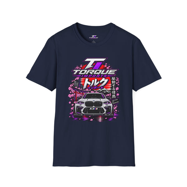 Torque Drift Car Tee — Japanese Retro Racing T-Shirt (トルク)