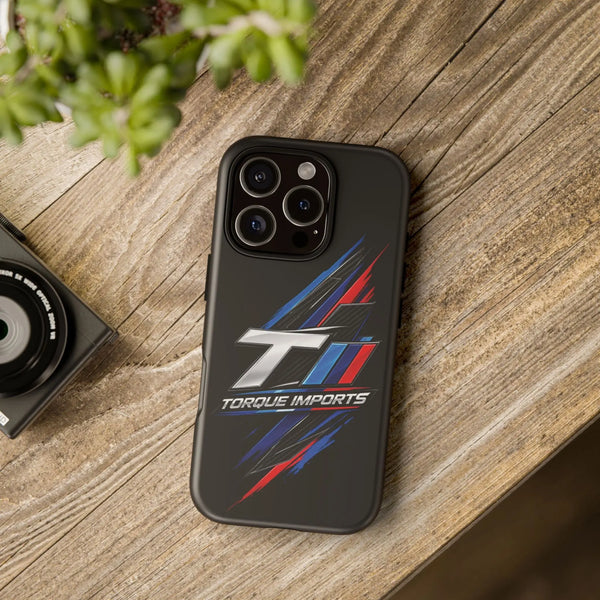 Tough Cases Phone Case — Torque Imports Racing Stripe Design Printify