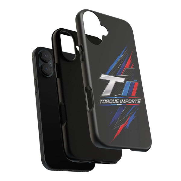 Tough Cases Phone Case — Torque Imports Racing Stripe Design Printify