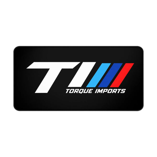 Torque Imports Gaming Desk Mat, 16" × 32" size