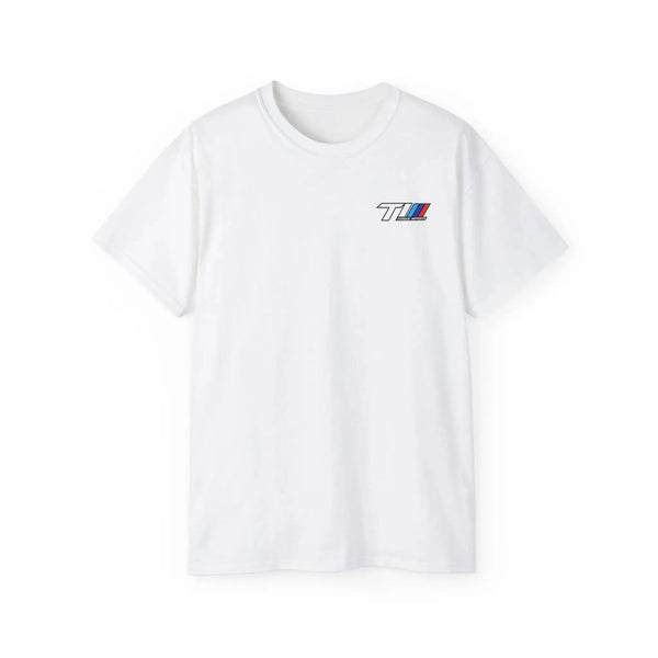Torque Imports M Logo Tee in White