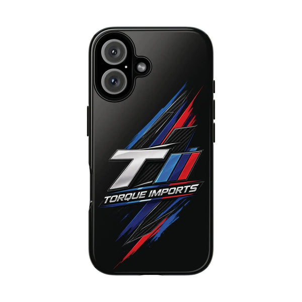 Torque Imports Phone Case for iPhone 16, glossy finish